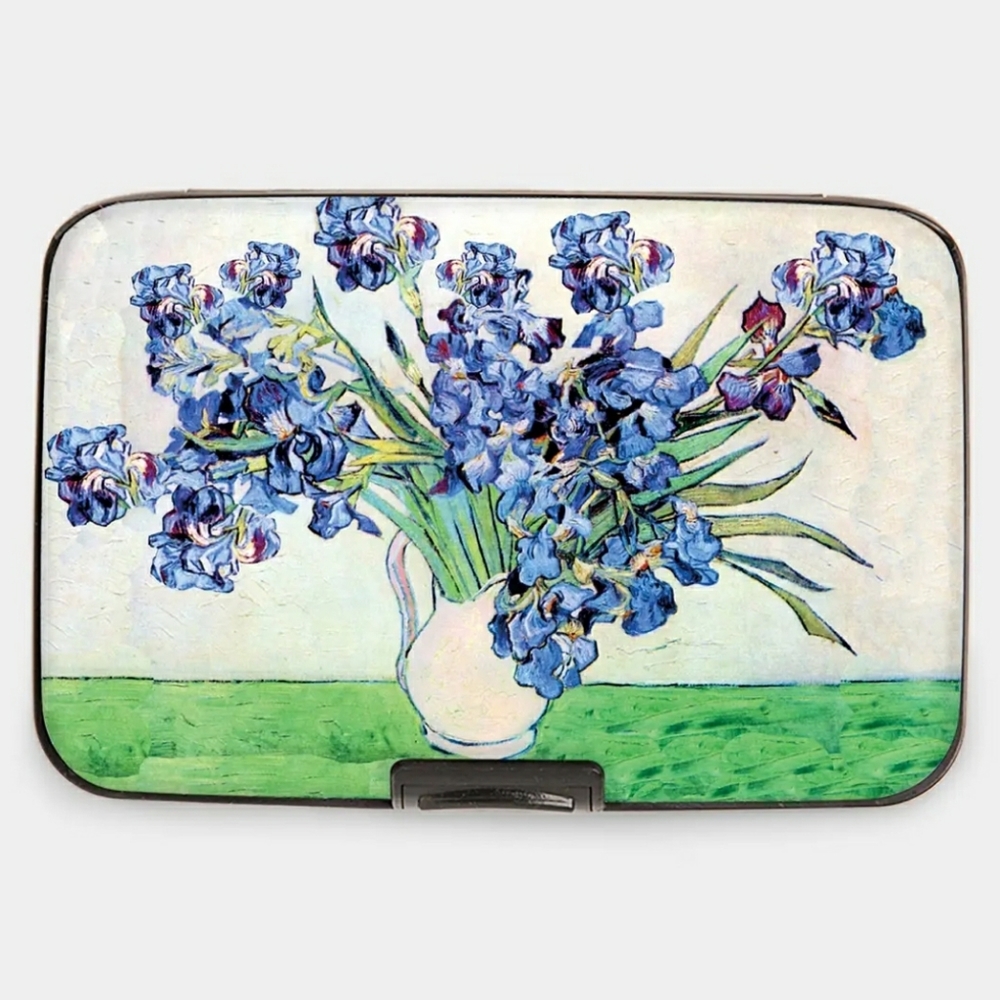 *NEW* Van Gogh - Irises In Vase Armored Wallet